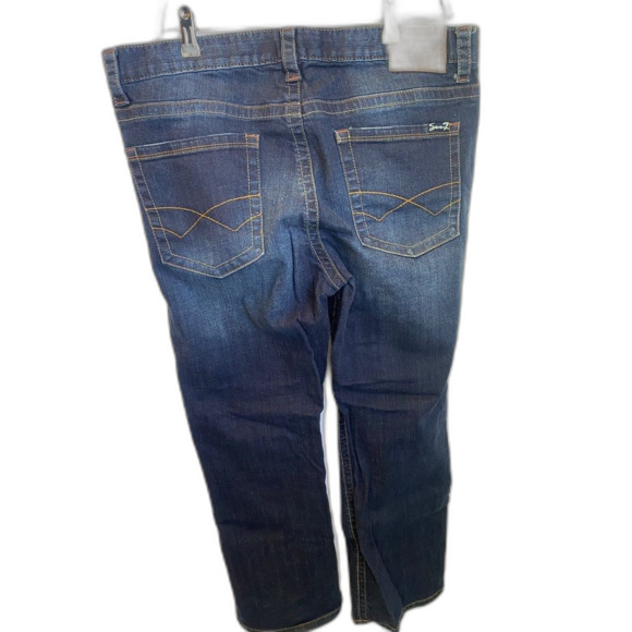 Seven7 Straight Dark Wash Jeans Size 36x30 Great Condition! - Picture 2 of 7